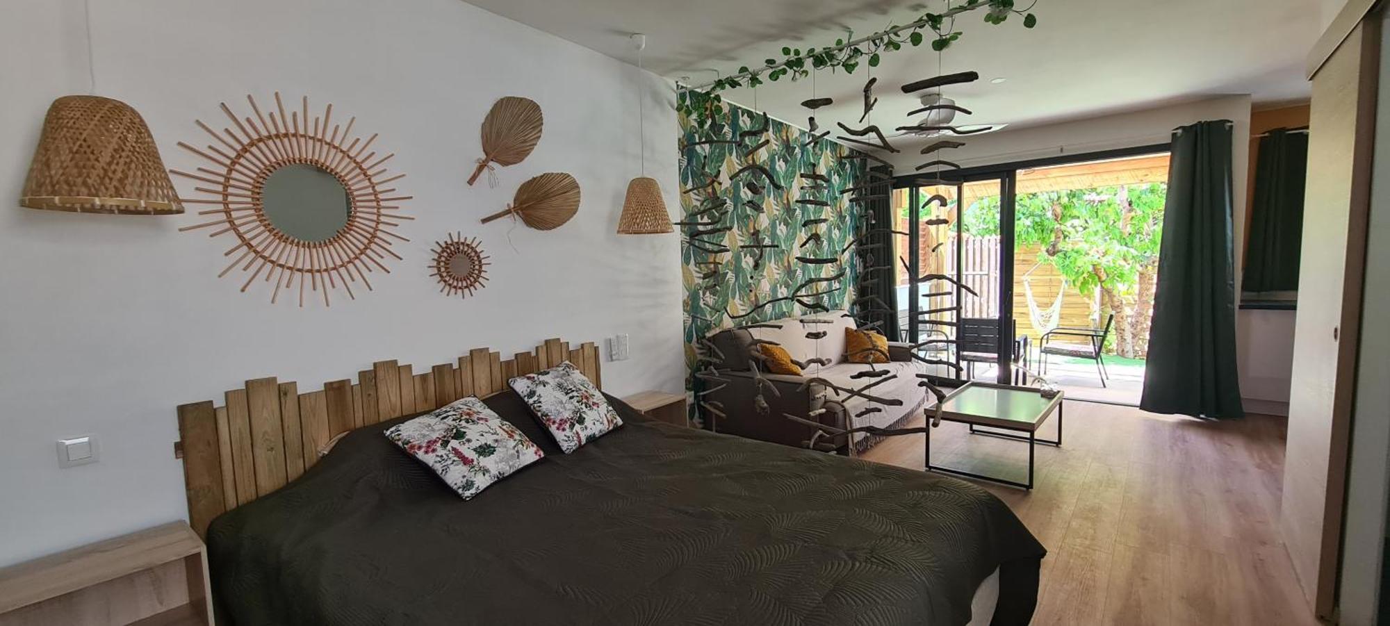 Coquet Appartement A 50 M Du Lagon L'Etang-Sale Luaran gambar